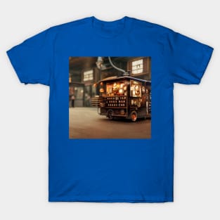 Steampunk Tokyo Ramen Cart T-Shirt